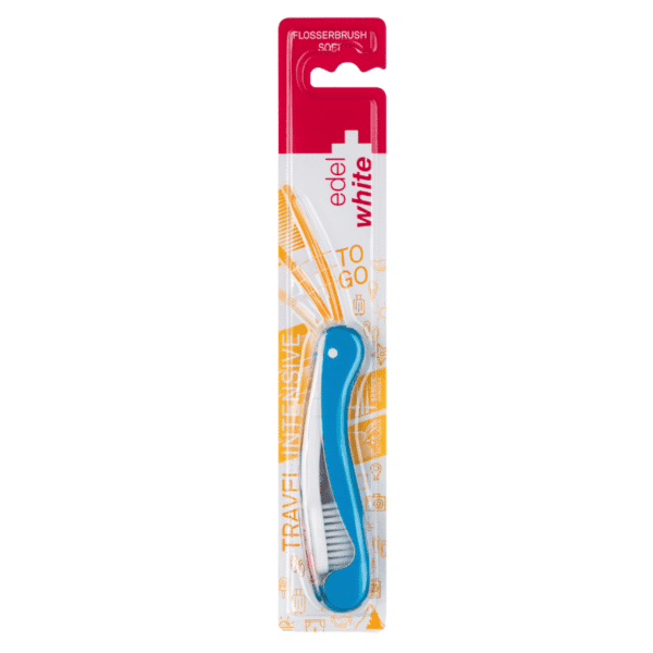 Edelwhite Flosserbrush TO GO Soft