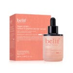 belif Super Drops Retinol & Peptide Barrier Serum 30ml - Sérum anti-âge pour une peau plus ferme, des pores resserrés & une barrière cutanée renforcée. Photo du produit avec l'emballage