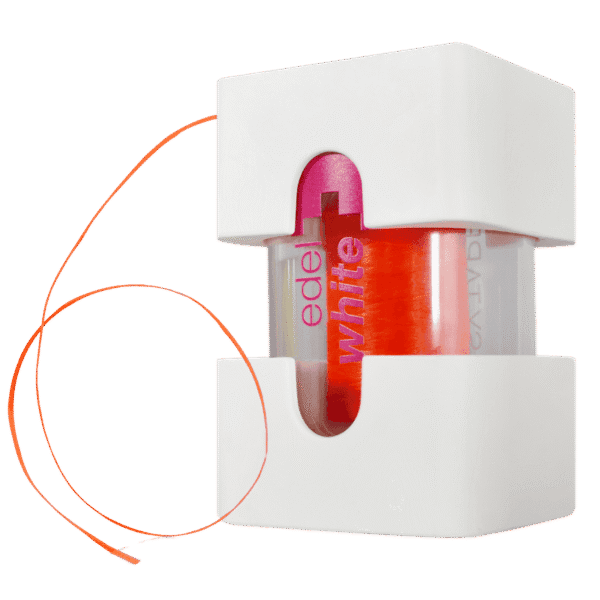 edel&white Easy Tape Waxed Dental Tape orange 250m - Dispenser with 250m Easy Tape dental floss