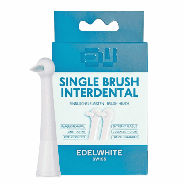 Edelwhite Single Brush Interdental Têtes de brosse